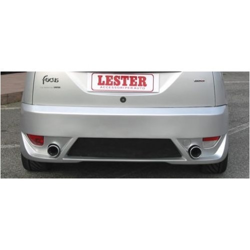 Lester - Ford Focus 98-04 GRP Front Bumper For 2 Exhaust