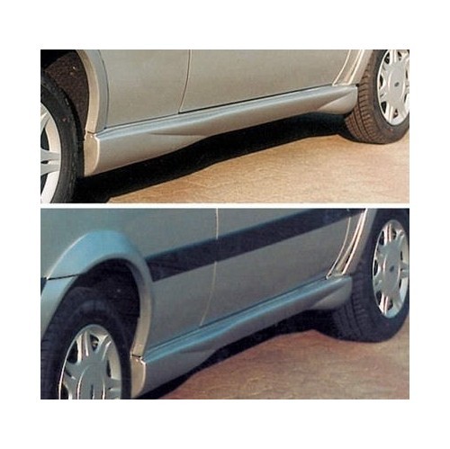 Lester - Ford Fiesta Mk4 / Mk5 99-01 ABS Plastic Side Skirts