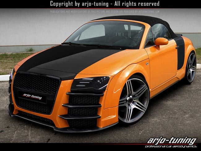 Arjo - Audi TT 8N Mk1 98-06 R8 Style Front Bumper