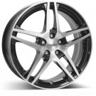 Dezent RB Black / Polished - 15" Alloy Wheels And Tyres