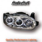 AutoArt - Ford Escort 6 95-04 Chrome Projector Angel Eye Headlights