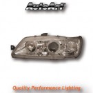 AutoArt - Peugeot 306 -97 Chrome Angel Eye Projector Headlights