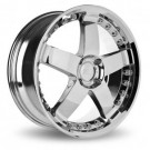 Ace 184 Chrome - 17" Alloy Wheels And Tyres