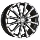 HRS H461 Matt Graphite / Polished Face - 17" Alloy Wheels And Tyres