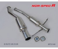 Blitz - Toyota Soarer 91-96 NUR Spec-R 2-Piece Exhaust System