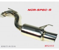 Blitz - Toyota Starlet Turbo 89-95- NUR Spec-S 1-Piece Back Box