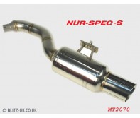 Blitz - Toyota Starlet Turbo 95-99 NUR Spec-S 1-Piece Back Box