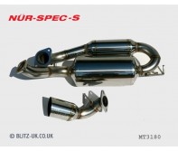 Blitz - Toyota MR-S 99- NUR Spec-S 1-Piece Back Box