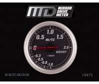 Blitz - Mirror Drive Boost Gauge Carbon Face