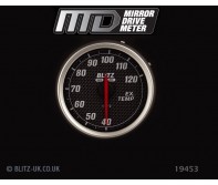 Blitz - Mirror Drive Temperature Gauge Carbon Face