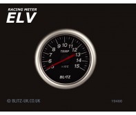 Blitz - ELV Temperature Gauge Black Face