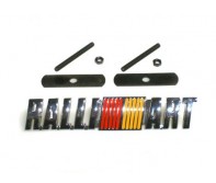 Six Performance - Aluminum Grill Badge / Emblem Ralliart Style