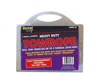 Streetwize - 3 Tonne Yellow Braided Tow Rope