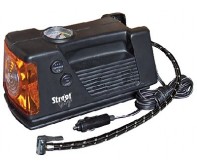 Streetwize - 260psi Air Compressor With Gauge & Light