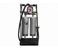 Streetwize - Deluxe Twin Cylinder Foot Pump With 270 Gauge