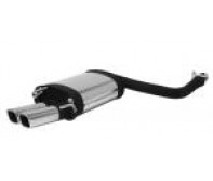Remus - Mercedes C-Class W202 1.8 121bhp 93- Sports Label Rear Silencer (2 x 74x64mm Tailpipe)