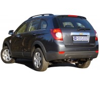 Fox Exhausts - Chevrolet Captiva Rear Silencer R/L With Tailpipe No33