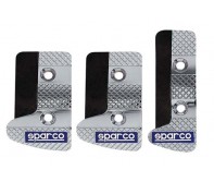 Sparco - Smart Chrome-Black Pedal Set