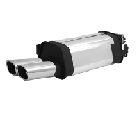 Remus - Seat Alhambra 1.9 TDI 109 bhp 96- Sports Label Rear Exhaust Silencer with ( 2 x 92x78mm )