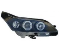 Trupart - Citroen C4 02-10 Black Angel Eyes Headlights
