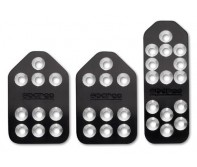 Sparco - Piuma Black Pedal Set