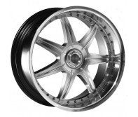Lenso S73 Hyper Silver With Mirror Lip - 19" Alloy Wheels And Tyres